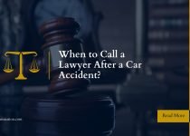 When to Call a Lawyer After a Car Accident?