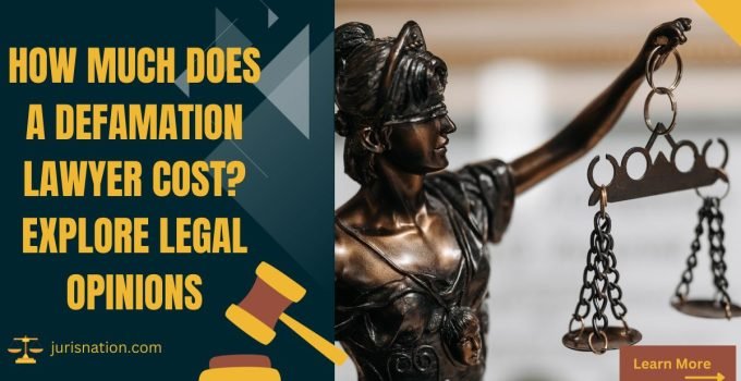 How Much Does a Defamation Lawyer Cost? Explore Legal Opinions